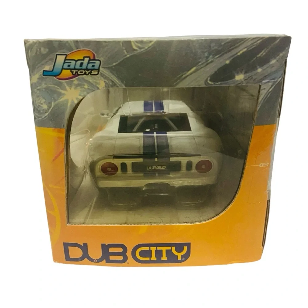 Jada Toys Dub City 2005 Ford GT Euro Spec 1:24 Die Cast White Sealed